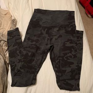 Lululemon Align Green Camo 28’’